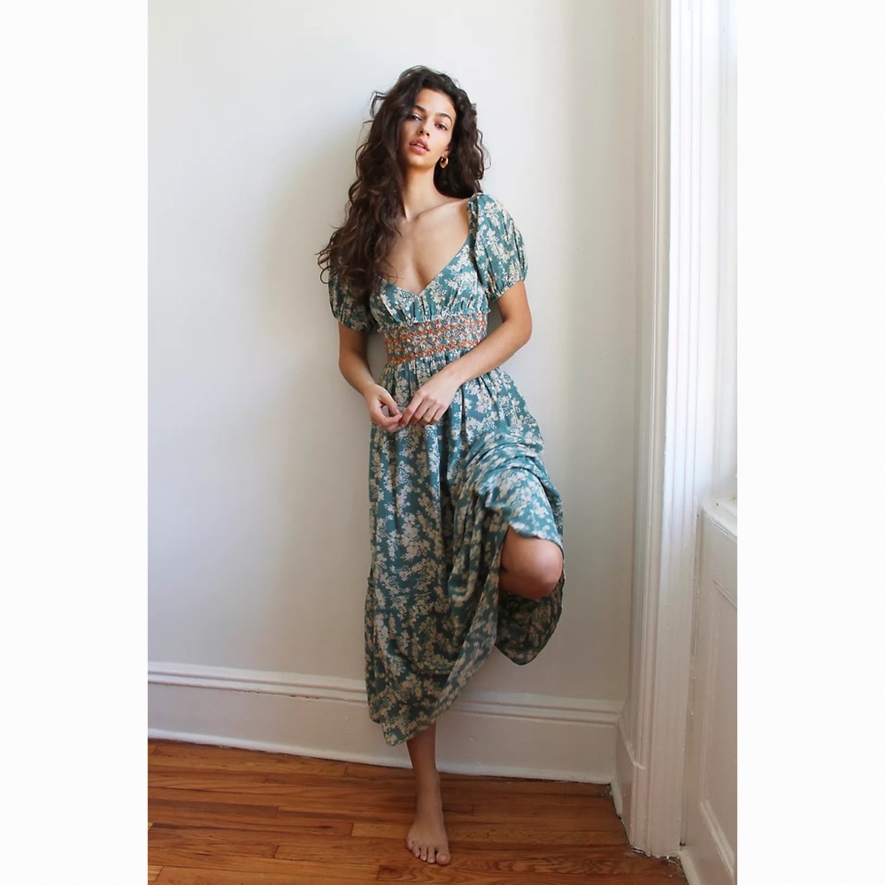 Free People / Ellie Printed Maxi Dress